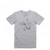 Bycicle Cool White Grey T shirts