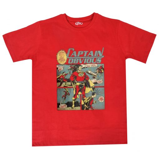 Captain Obvious Comic T Shirt