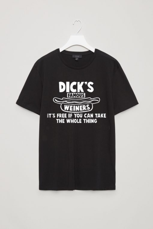 Dick Famous Winner Funny T-Shirts