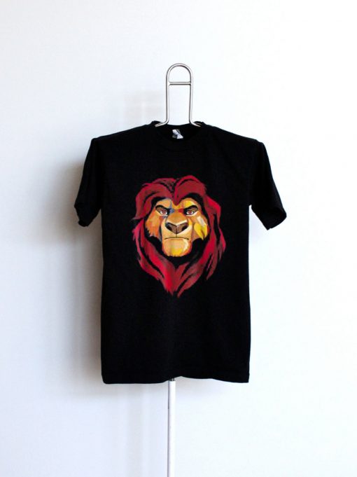 Disney Lion King Mufasa Geometrics Graphic T-Shirt
