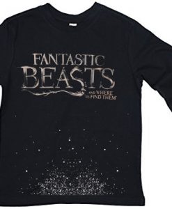 FANTANSTIC BEAST WHERE TO FIND THEM LONG SLEEVE T SHIRTS
