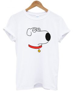 Family Guy Brian Griffin Face Licensed Men's T-Shirt