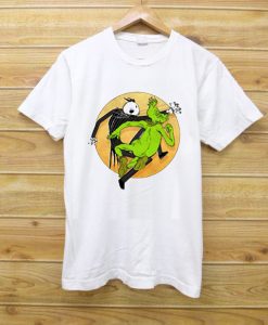Jack VS Grinch The Nightmare Before Christmas t shirts