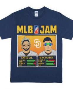 Men's MLB Jam Unisex blue T-Shirt