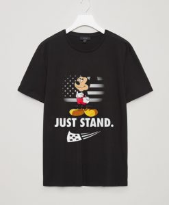 Mickey Disney American Flag Just Stand T Shirt