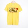New Harden Westbrook '20 yellow T-Shirt