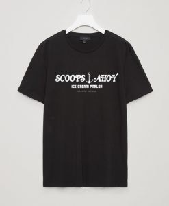 Scoops Ahoy Ice Cream Parlor 80’s T Shirt