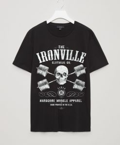 The Ironville Black Tees