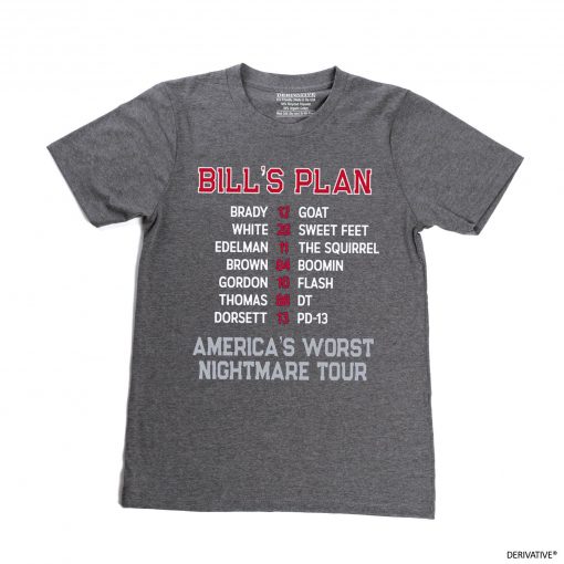 Bill's Plan Grey T-Shirt