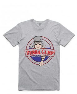 Bubba Gump Shrimps Co Design Grey T Shirt