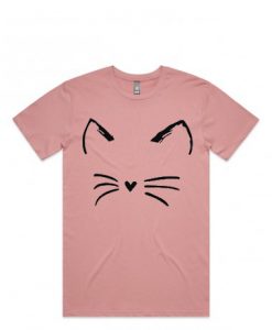 Cat Shirt Kitty Kitten T Shirt Pink