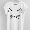 Cat Shirt Kitty Kitten T Shirt White