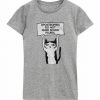 Cat apostrophe grammar nerd ringer Grey T-Shirt