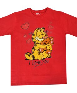 Garfield Feeling love Red T-shirt