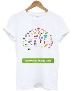 Internet Of Things Soft Cotton Funny Tee