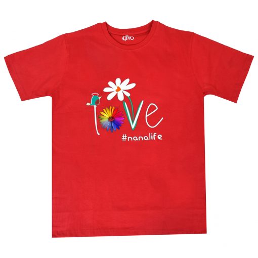 Order Woman Mom Love Nana Life Red Tees