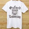 Oxford University White Tshirts