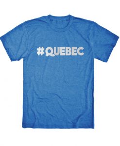 Quebec Blue T Shirt