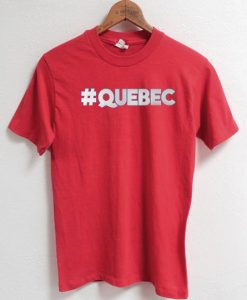 Quebec Red T Shirt