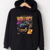 Rusty Wallace Black Vintage Car hoodie