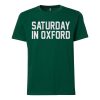 Saturday in Oxford Football Green T-Shirt