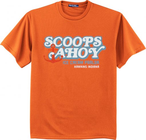 Scoops Ahoy Orange Shirt
