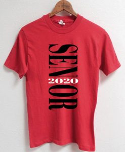 Senior 2020 Graduate Red Tshirts