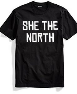 She The North Green BlackT Shirts