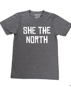 She The North Grey T Shirts