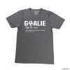 Soccer Goalie Definition Grey Shirt