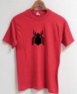 Spider Logo Red T shirts