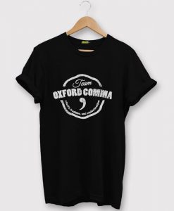Team Oxford Comma Shirt Black
