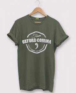 Team Oxford Comma Shirt Green