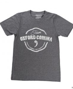 Team Oxford Comma Shirt Grey