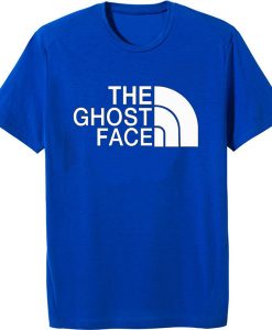 The Ghost Face Hip hop T-shirt Blue