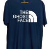 The Ghost Face Hip hop T-shirt Blue Naval