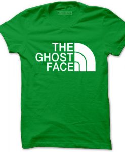 The Ghost Face Hip hop T-shirt Green