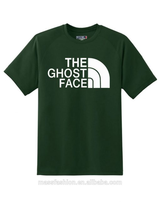 The Ghost Face Hip hop T-shirt Green Army