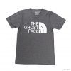 The Ghost Face Hip hop T-shirt Grey