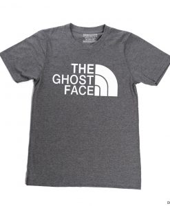 The Ghost Face Hip hop T-shirt Grey