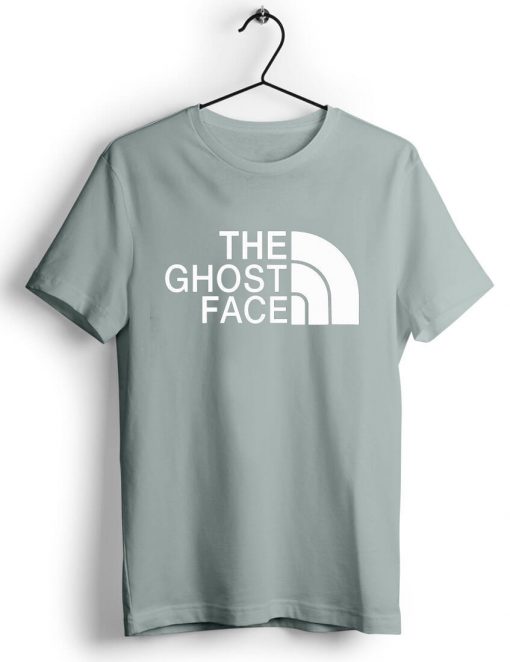 The Ghost Face Hip hop T-shirt Shoft Grey