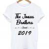 The Jonas Brothers Saved 2019 White T shirt