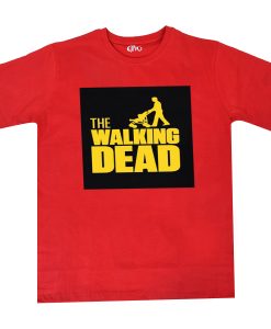 The Walking Dad Fathers Day Gift Red Tees