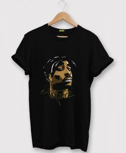 Tupac Shakur 2Pac Black T shirt