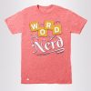Word Nerd Pink Tshirts