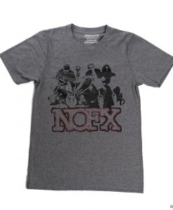 gray shirt nofx