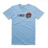 1-800-pizza hut unisex blue sea t shirts