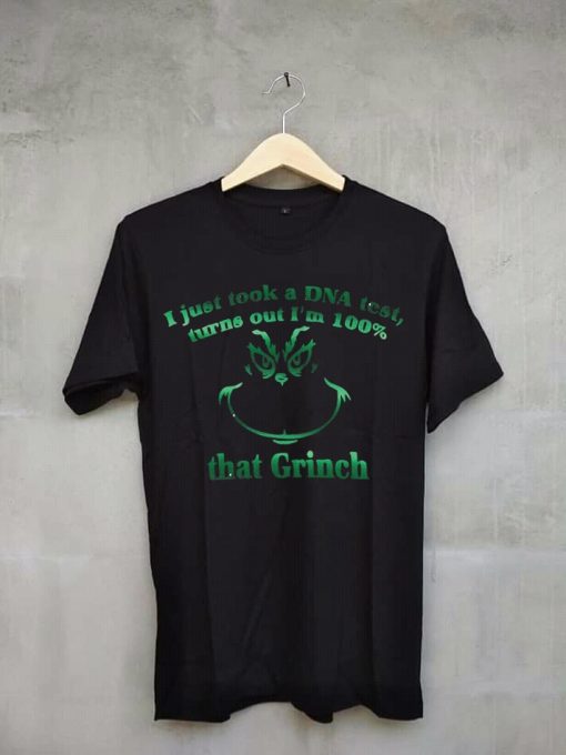 100 percent that grinch t-shirts black