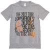 Anine Bing Ringo Streets Grey T Shirt