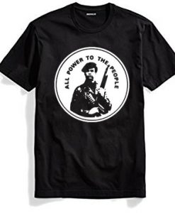 Black Panthers Party Black T Shirt